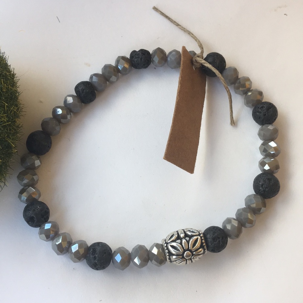Lava Stone Bracelet